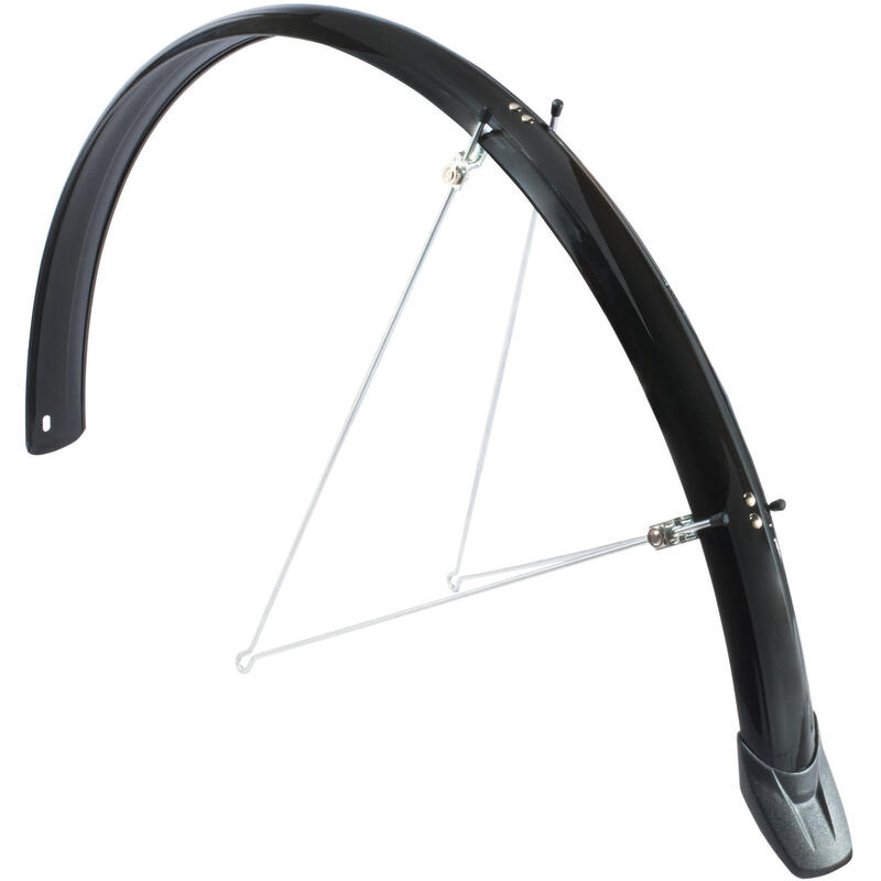 Jeu de garde-boue Eurofender Elegance 28" x 46 mm - noir