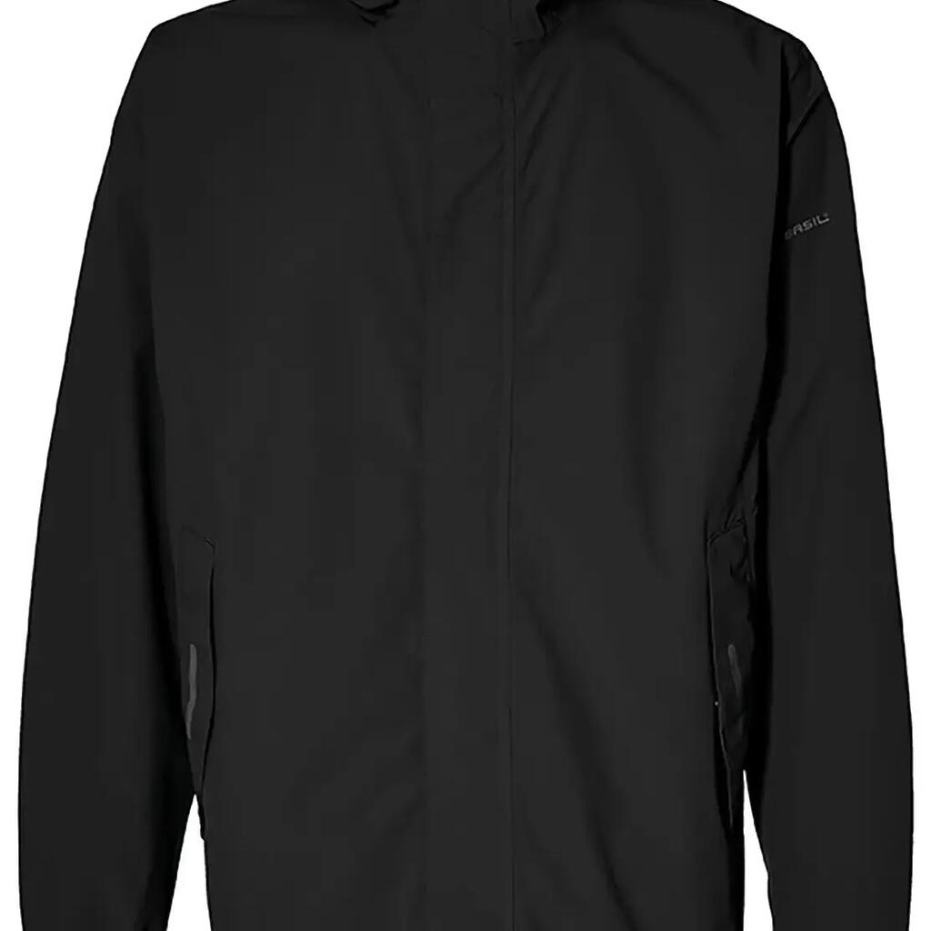 Fahrrad Regenjacke Hoga unisex, jet black