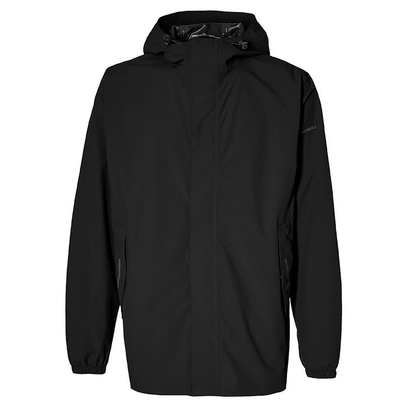 BASIL Veste de pluie pour vélo Hoga unisexe, jet black