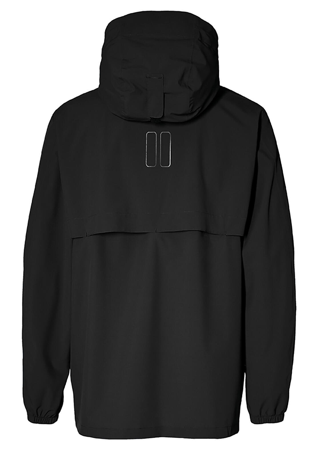 Giacca antipioggia da bicicletta Hoga unisex, nera 2/2