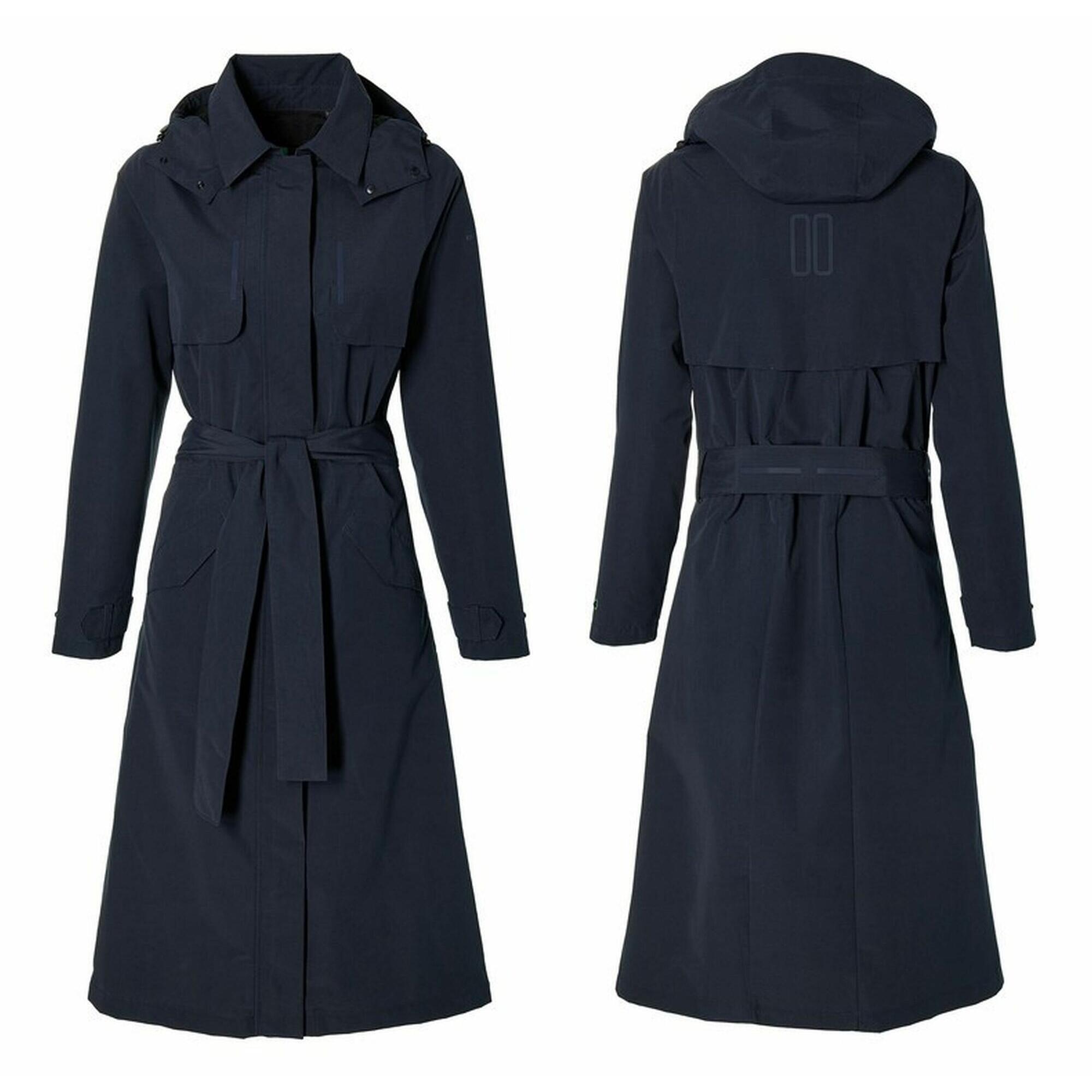 Basil Mosse women's waterproof trench coat