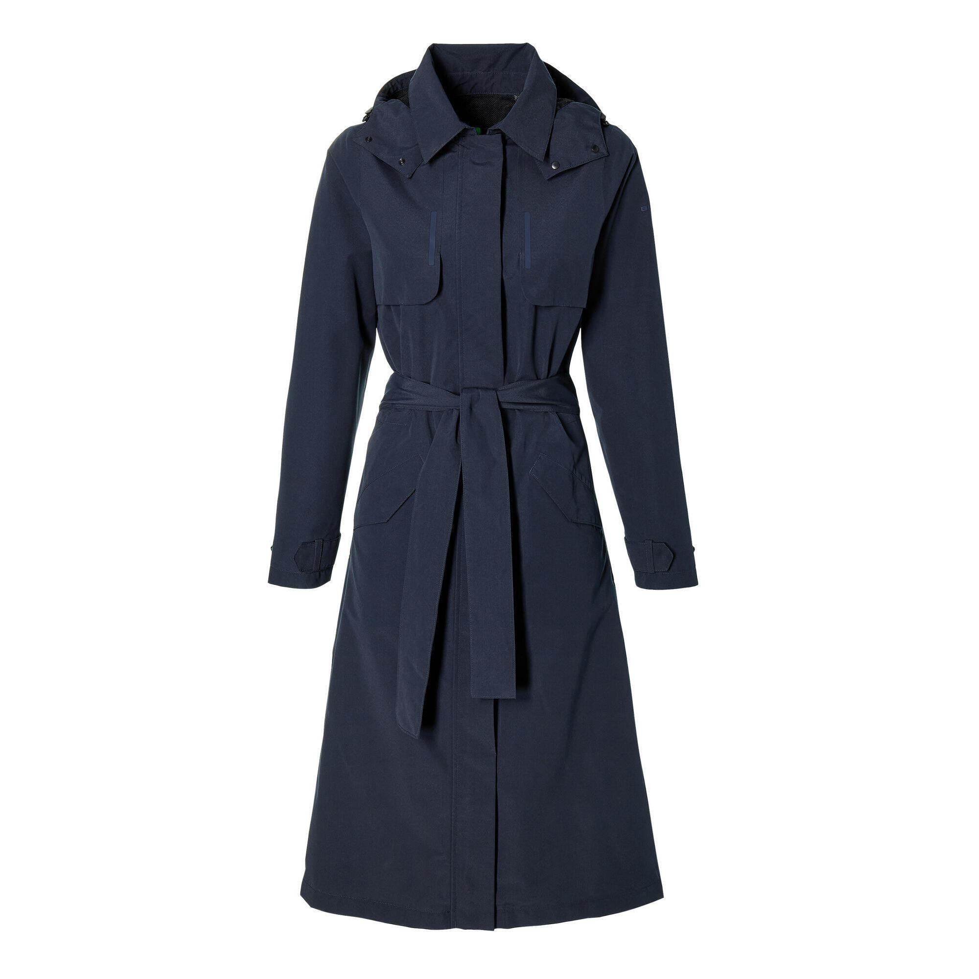 Basil Mosse women's waterproof trench coat