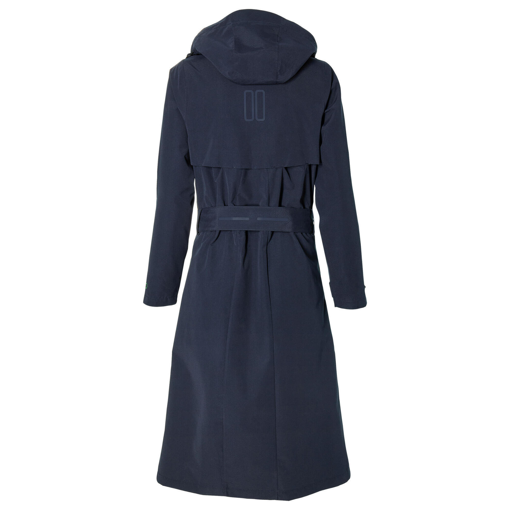 Basil Mosse women's waterproof trench coat