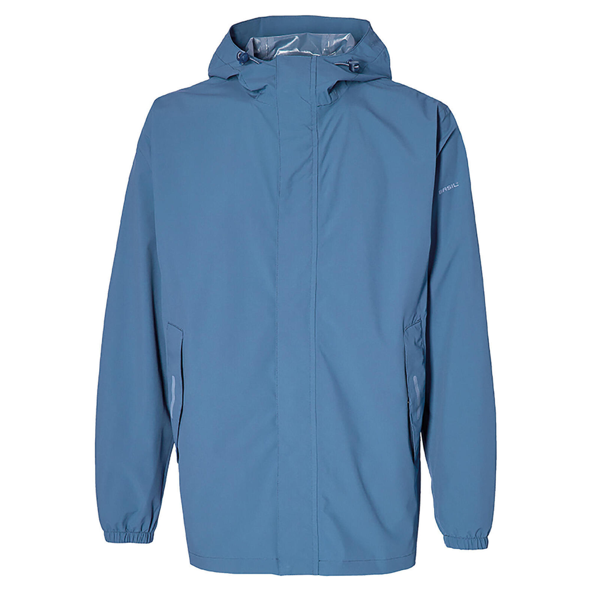 Rowerowa kurtka przeciwdeszczowa Hoga unisex, horizon blue