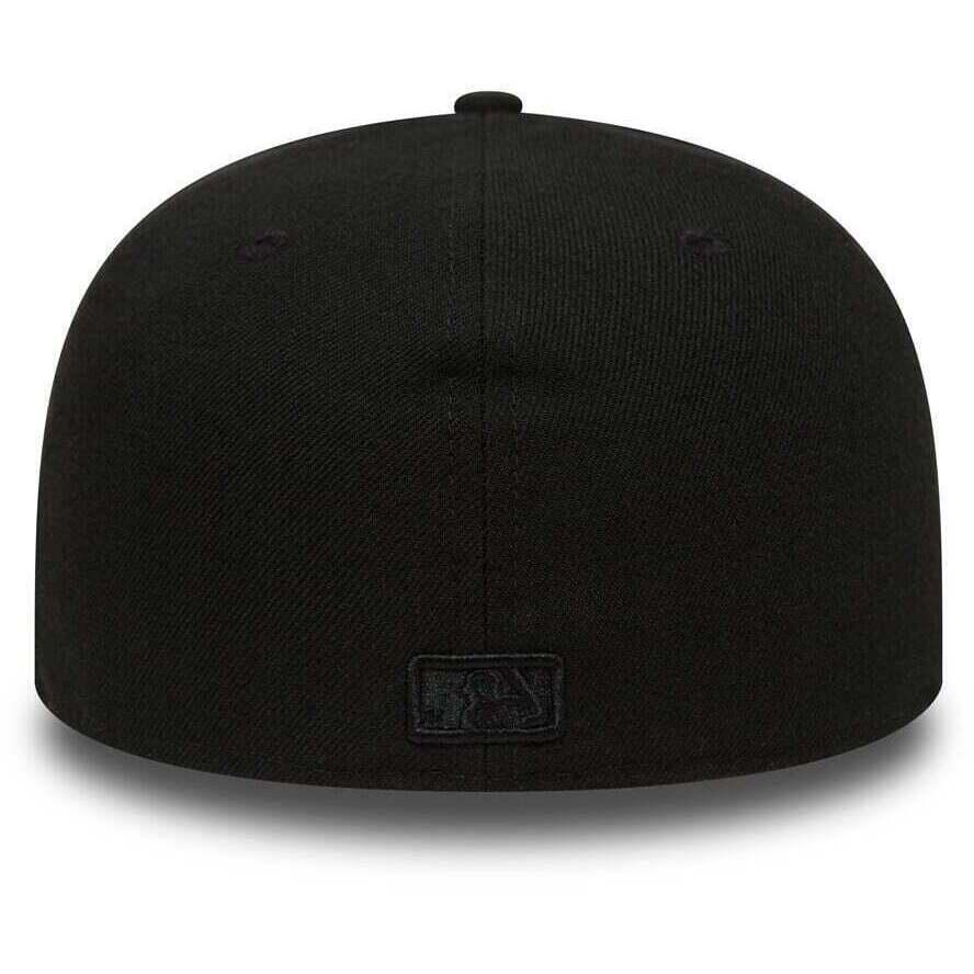 Casquette New Era Black On Black, Noir, Unisexe 4/4
