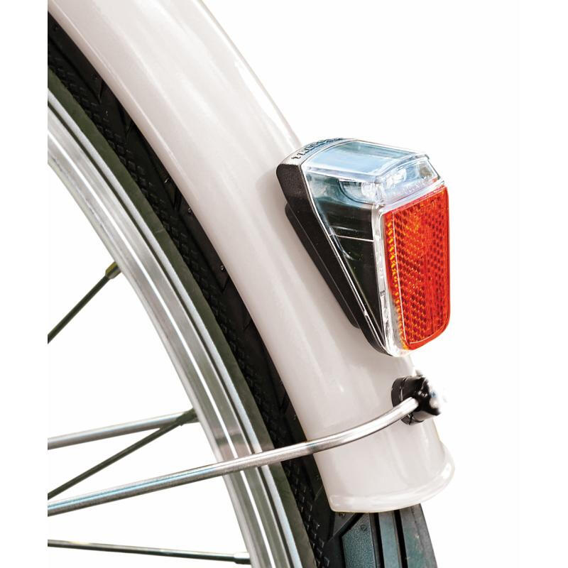 Trelock LED-Dynamo-Rücklicht Duo Top LS 631,Duo Top,6-12V mit Halter ZL 630 2/4