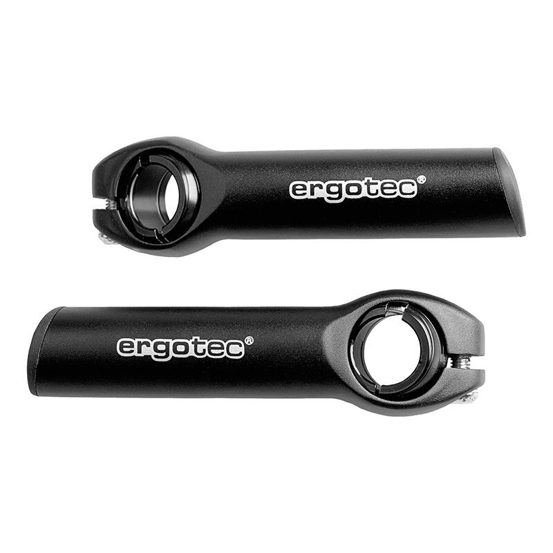 Ergotec Bar-End EVO 1 taille S Aluminium réglable noir