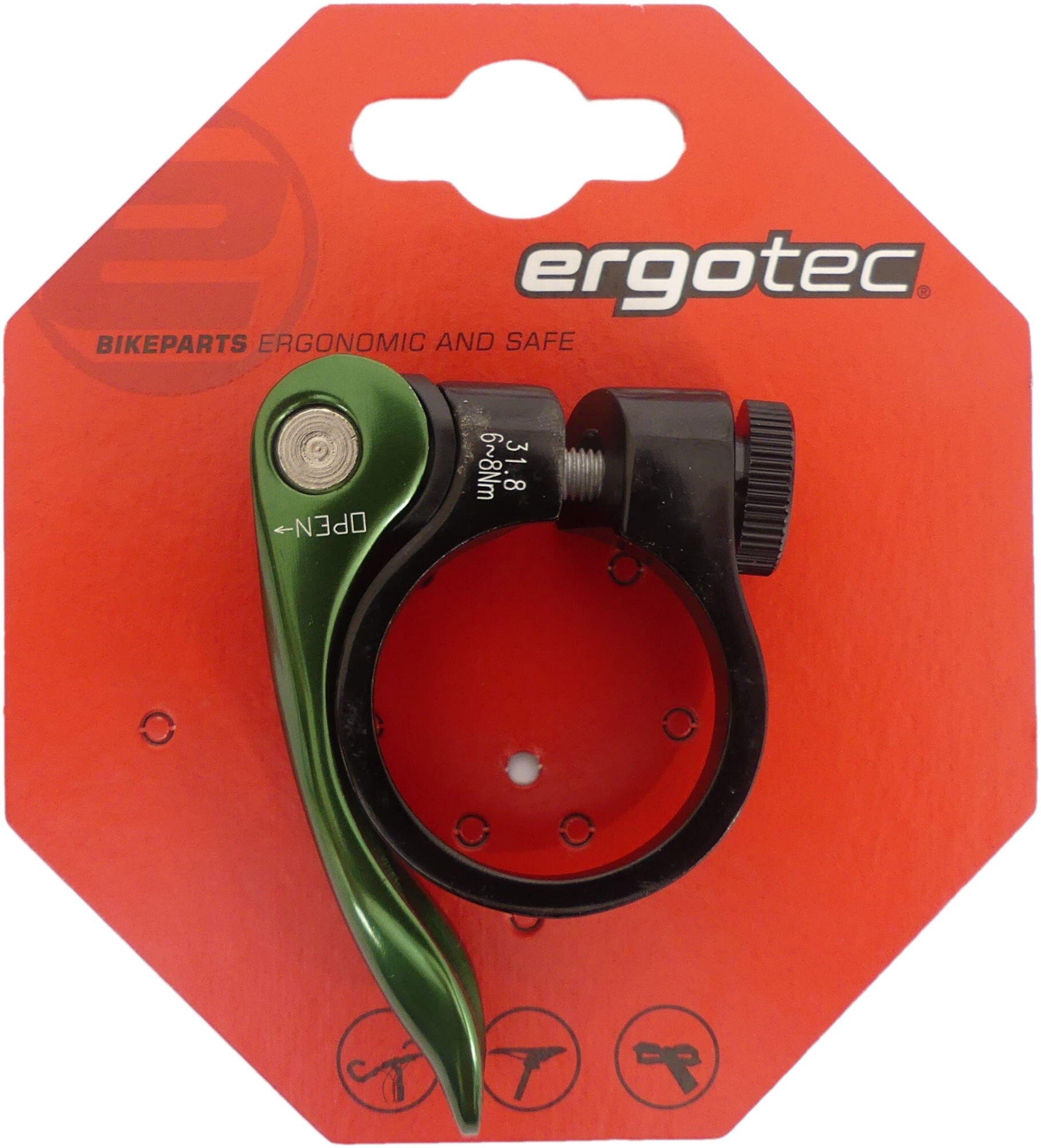 Pince de Selle en Aluminium SCQ-0100 Ø31,8 3/4