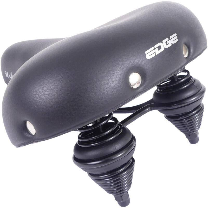 Selle de vélo urbaine confortable - noir