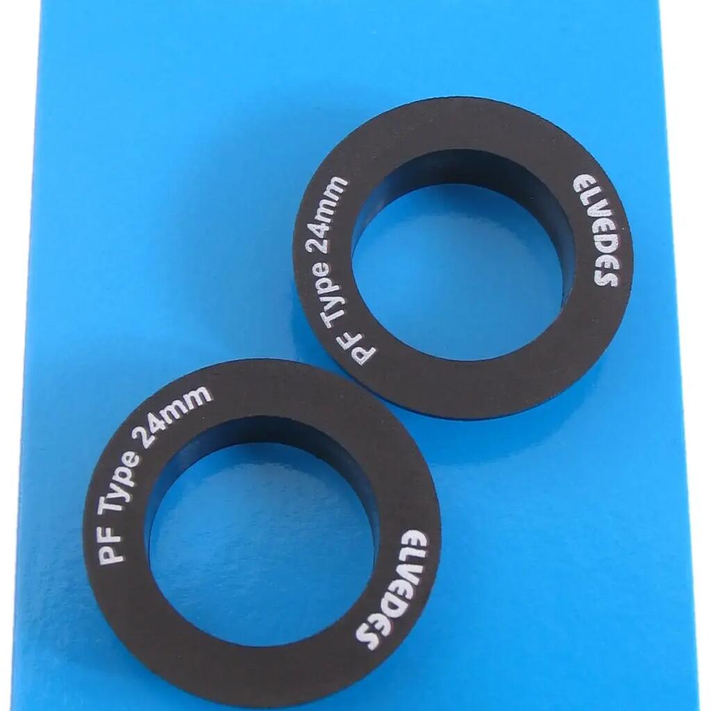 Elvedes Bottom Bracket Caps for Shimano 24mm Press-Fit (2 pieces)