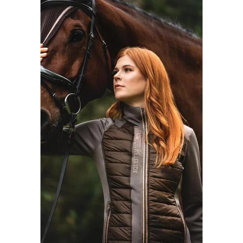 Bluza damska Equestrian Queen Elvira 23AW pikowana