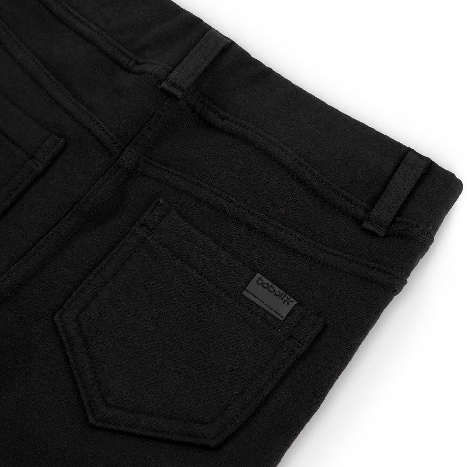 Pantalón Elástico Trekking Niña Boboli Negro 3/5
