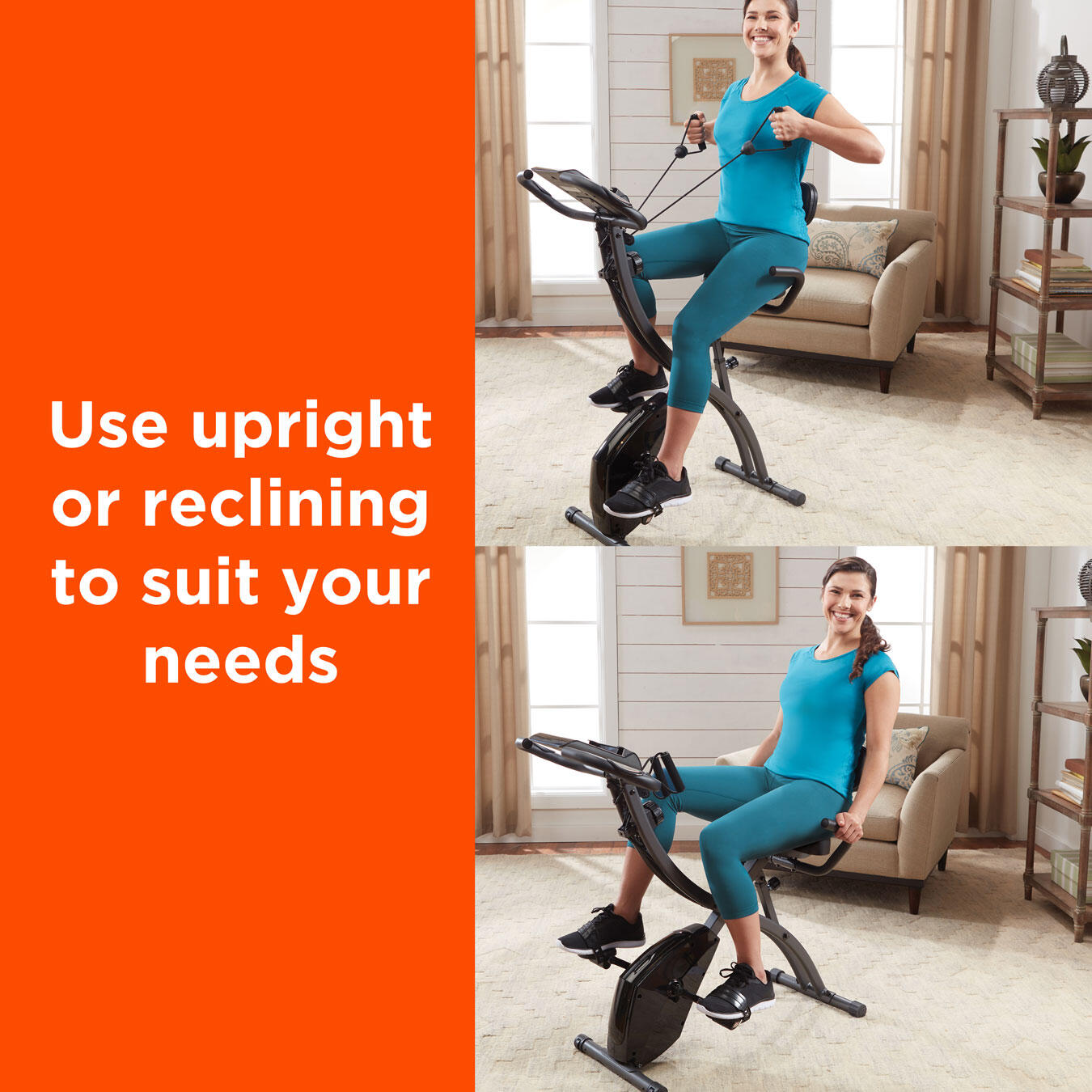 Slim Cycle 2-in-1 Exercise Bike 5/8