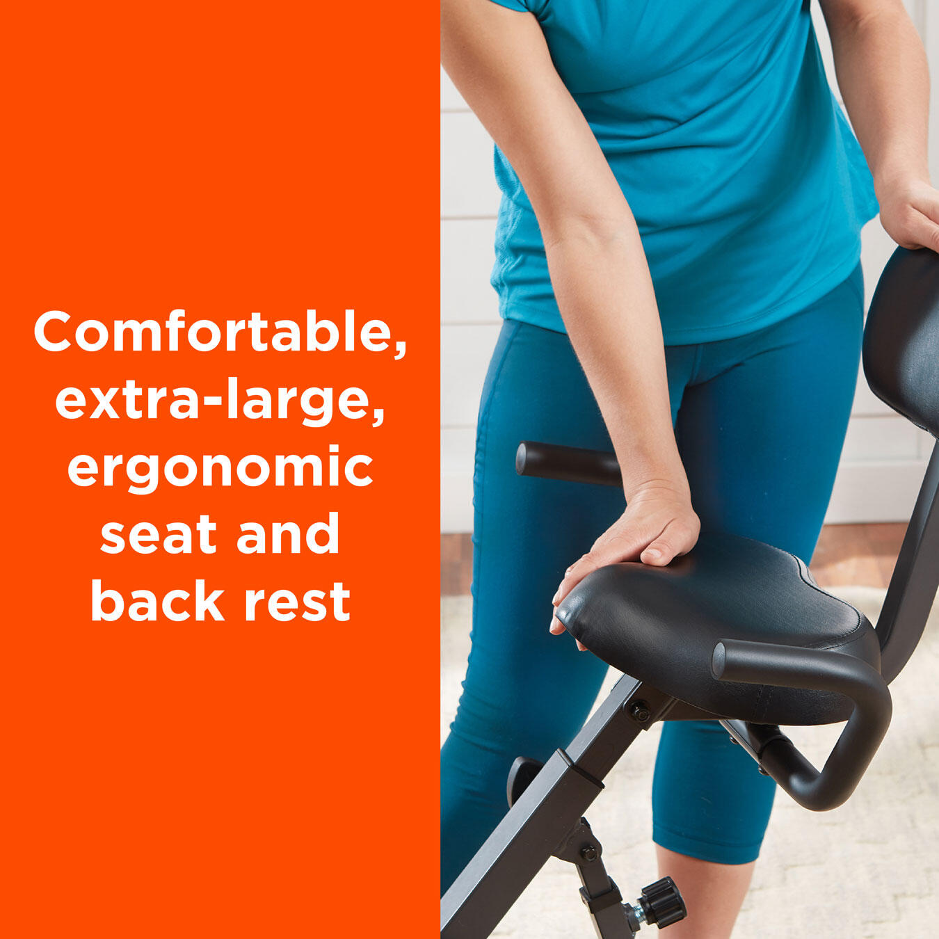 Slim Cycle 2-in-1 Exercise Bike 4/8
