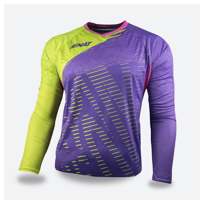 Jersey De Portero Adulto Rinat Jersey Etnik  Morado/neon Amarillo