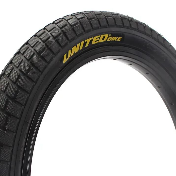 BMX TYRE BLACK 16‘x2.125’ KHEBIKES x UNITED