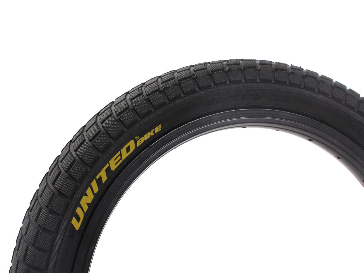 BMX Band Zwart 16"x2,125" KHEBIKES x UNITED 5/6