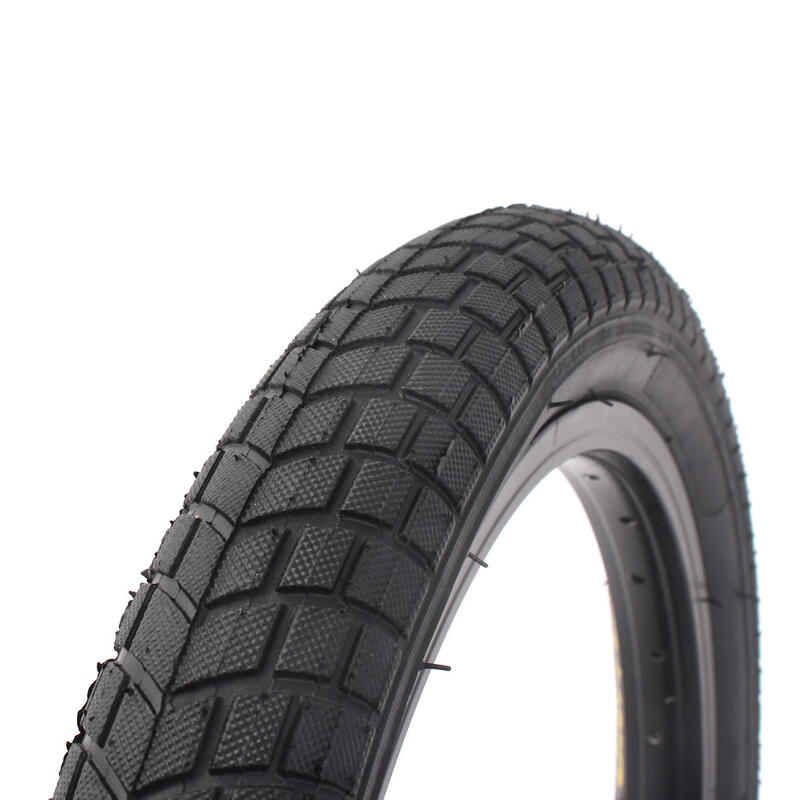 Pneu BMX Negru 16"x2,125" KHEBIKES x UNITED