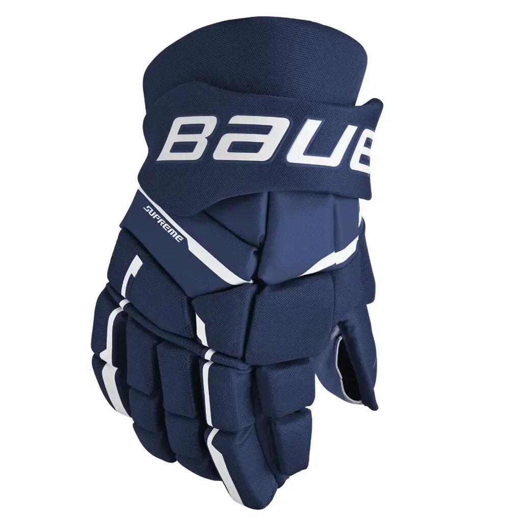 BAUER Supreme M3 Intermediate Navy kids Hockey Gloves
