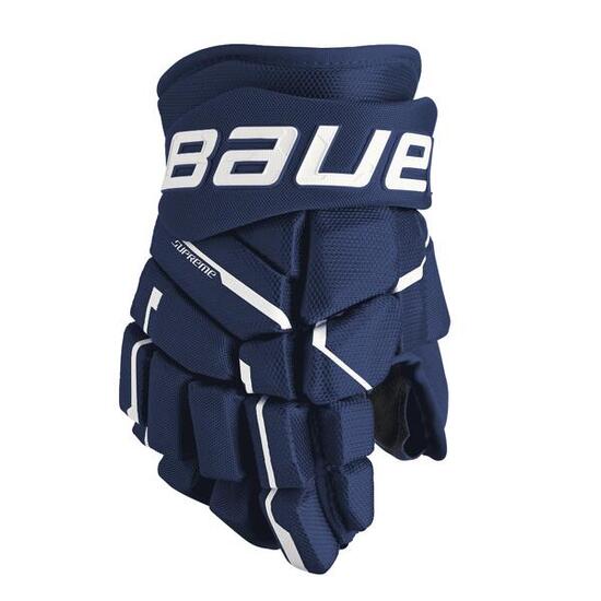 BAUER Supreme M5 Pro Junior neri/bianchi guanti da hockey per bambini