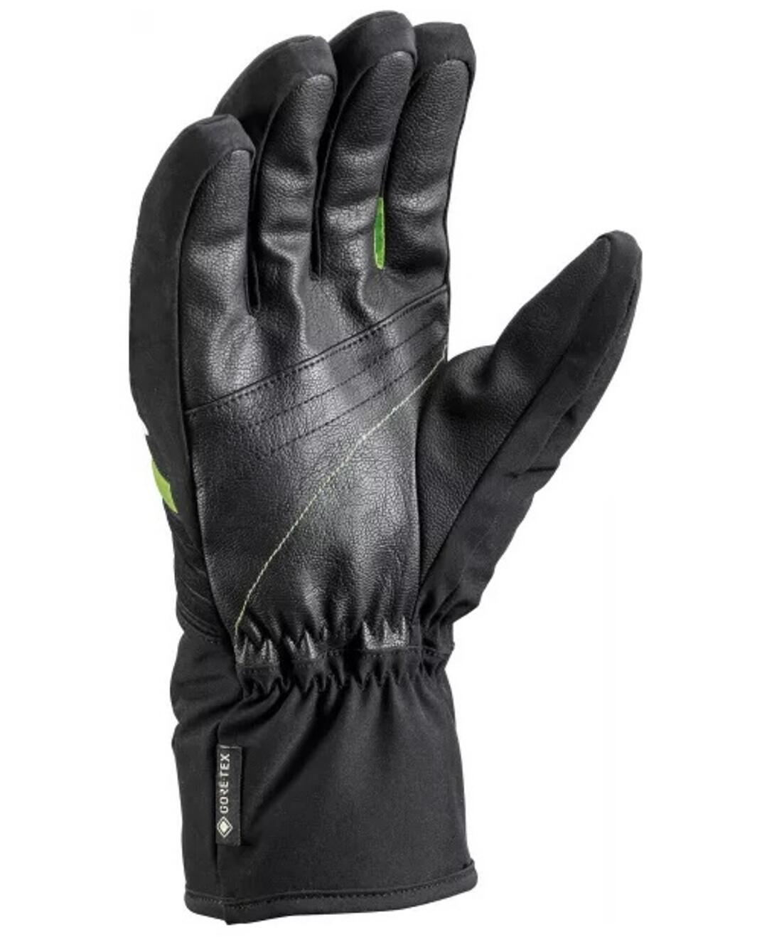 Leki Handschuhe HS Spox GTX schwarz lime 2/2