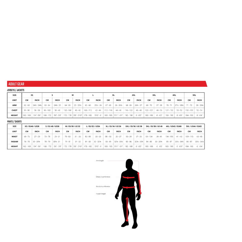 Tuta MTB Mono Suit HydraDri 5.0 elasticizzata e traspitante Rosso Uomo