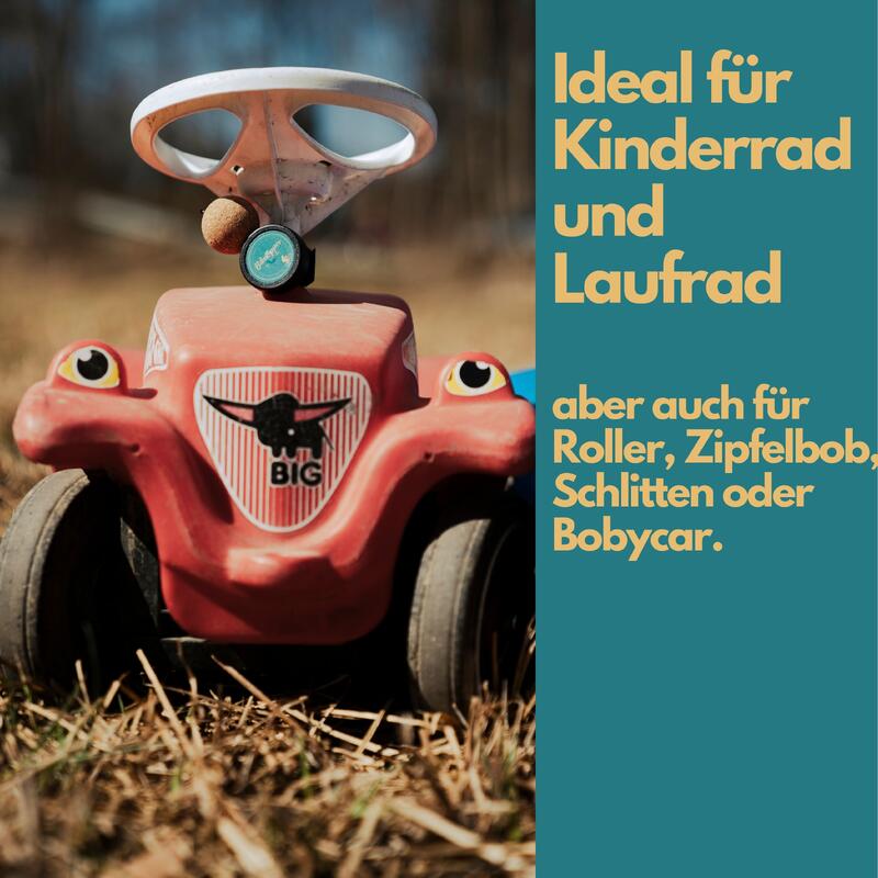 BikeZipper - Kinderfahrrad/ Laufrad Lernhilfe I Zugsystem I