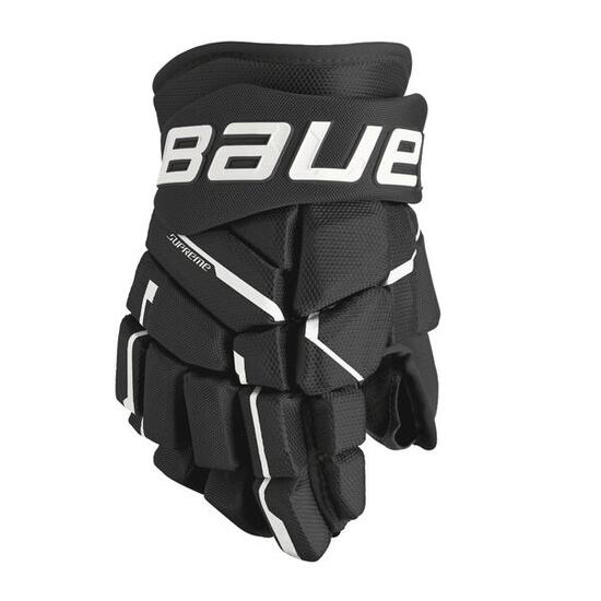 BAUER Supreme M5 Pro Junior neri/bianchi guanti da hockey per bambini