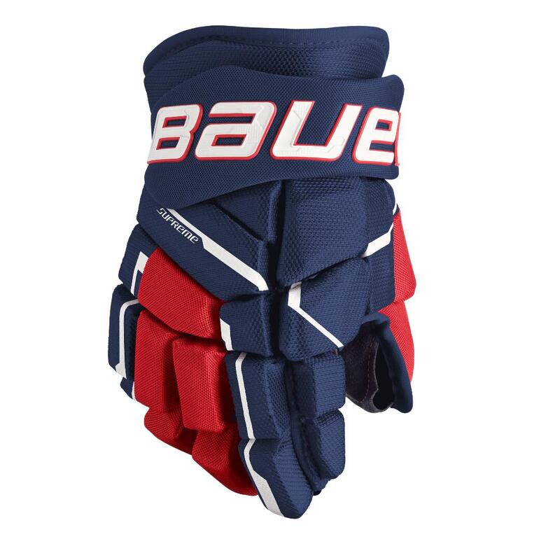 Hokejové rukavice BAUER S23 SUPREME M5PRO GLOVE-JR
