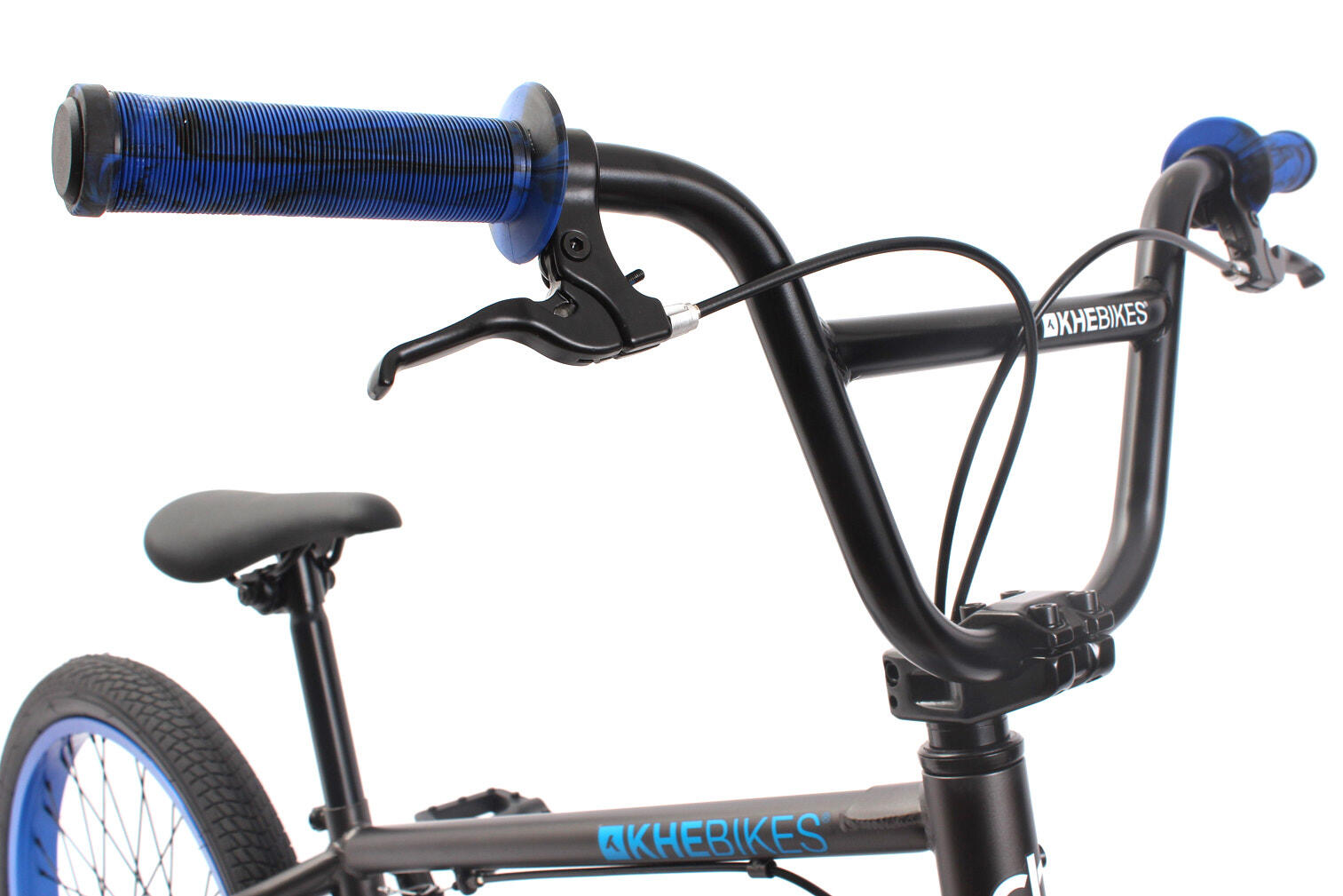 BMX fiets Chris Böhm kinderen zilver 11,3kg 20 inch KHEbikes 3/9
