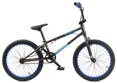 Bmx fiets chris böhm kinderen zilver 11.3kg 20 inch khebikes