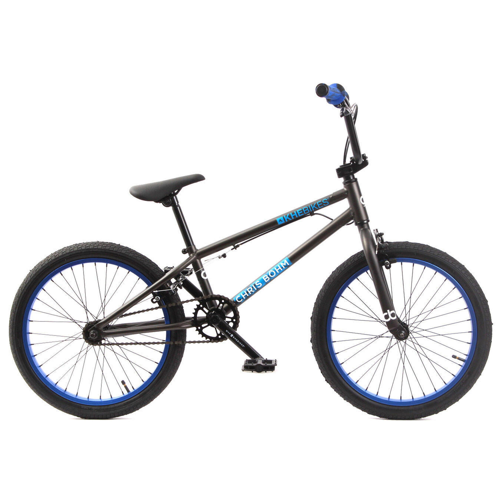 Rower Bmx Chris Böhm Dzieci Srebrny 11,3 Kg 20 Cali Khebikes