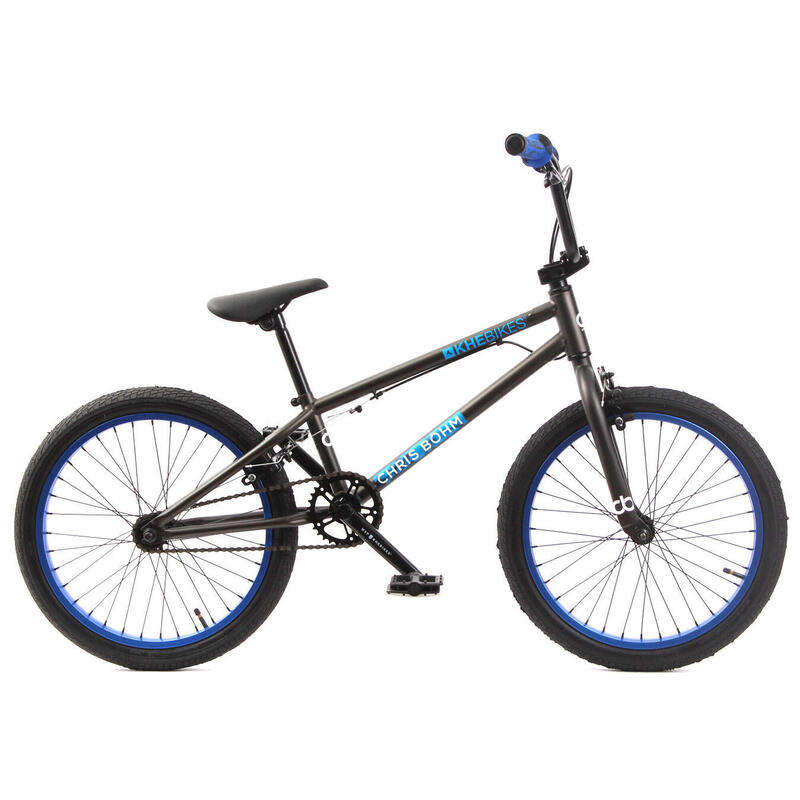 BICICLETTA BMX CHRIS BÖHM BAMBINI ARGENTO 11,3KG 20 POLLICI KHEBIKES