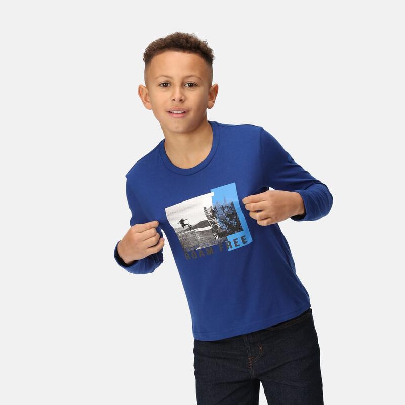 Wenbie III Wander-Grafik-T-Shirt für Kinder