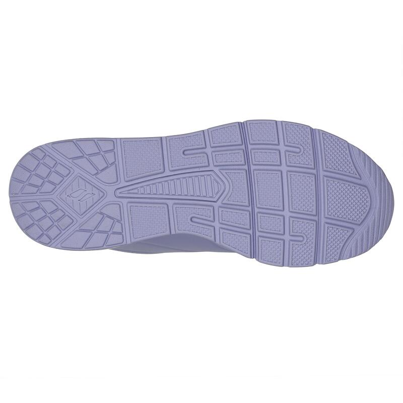 Zapatillas Deportivas Caminar Mujer Skechers 155543_PERI Lilas con Cordones