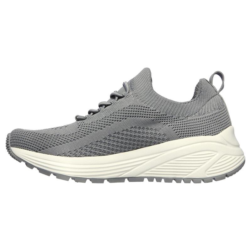 Zapatillas Deportivas Caminar Mujer Skechers 117027_GRY Grises con Cordones