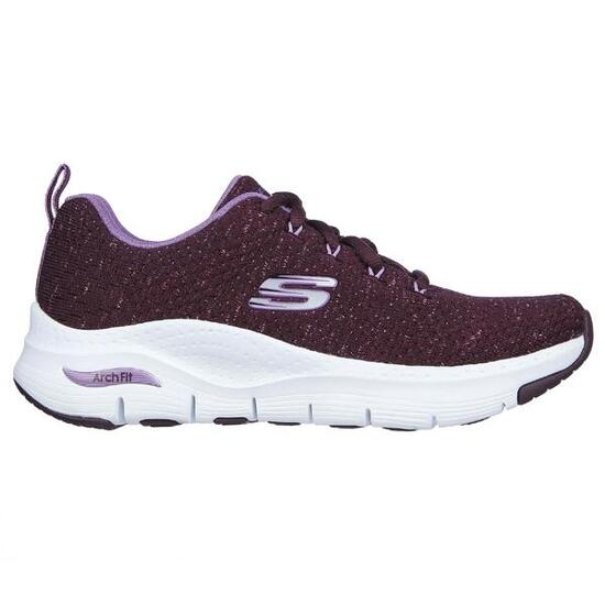 Zapatillas Skechers Mujer Arch Fit Negro