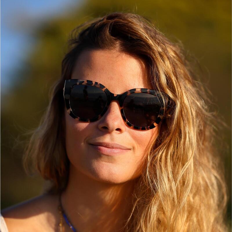 **Lunettes de soleil KOME marron laiteux, Polarisés GRIS - cat.3 - MUNDAKA**