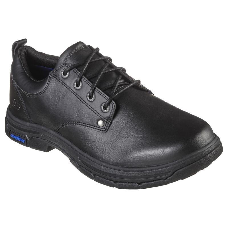 Zapatillas Deportivas Caminar Hombre Skechers 204516_BLK Negras con Cordones