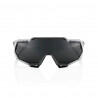 Lunettes solaires 100% SPEEDTRAP Soft Tact Stone Grey Smoke Lens