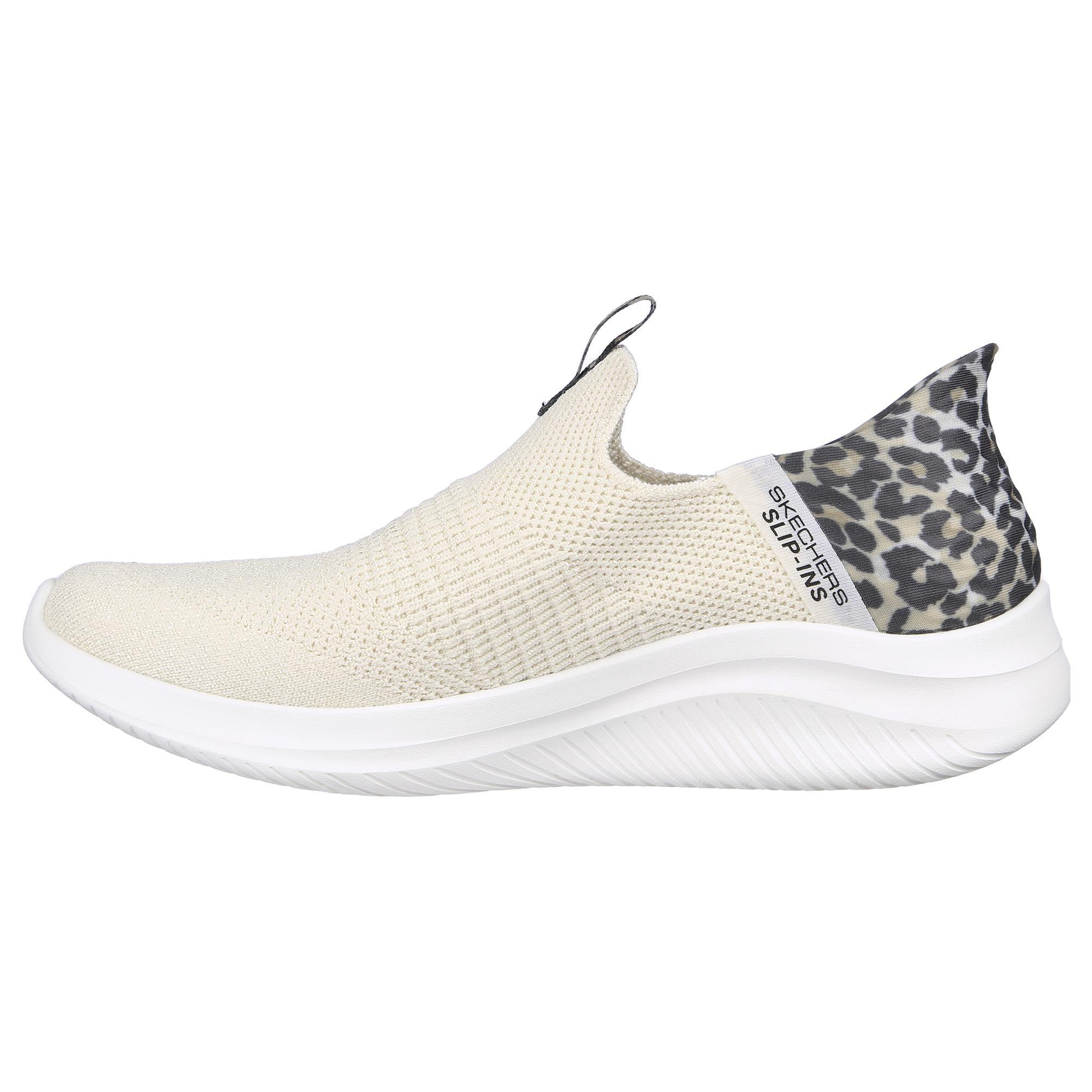 Sapatilhas DDesportivas Caminhada Mulher Skechers 149712_Lpd Bege sem Atacadores 4/5