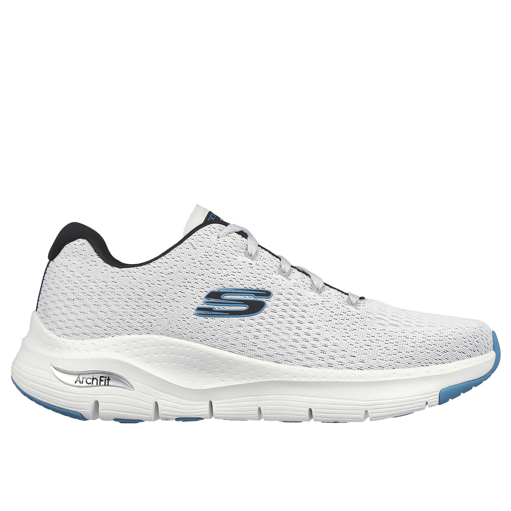 Zapatillas skechers best sale blancas hombre