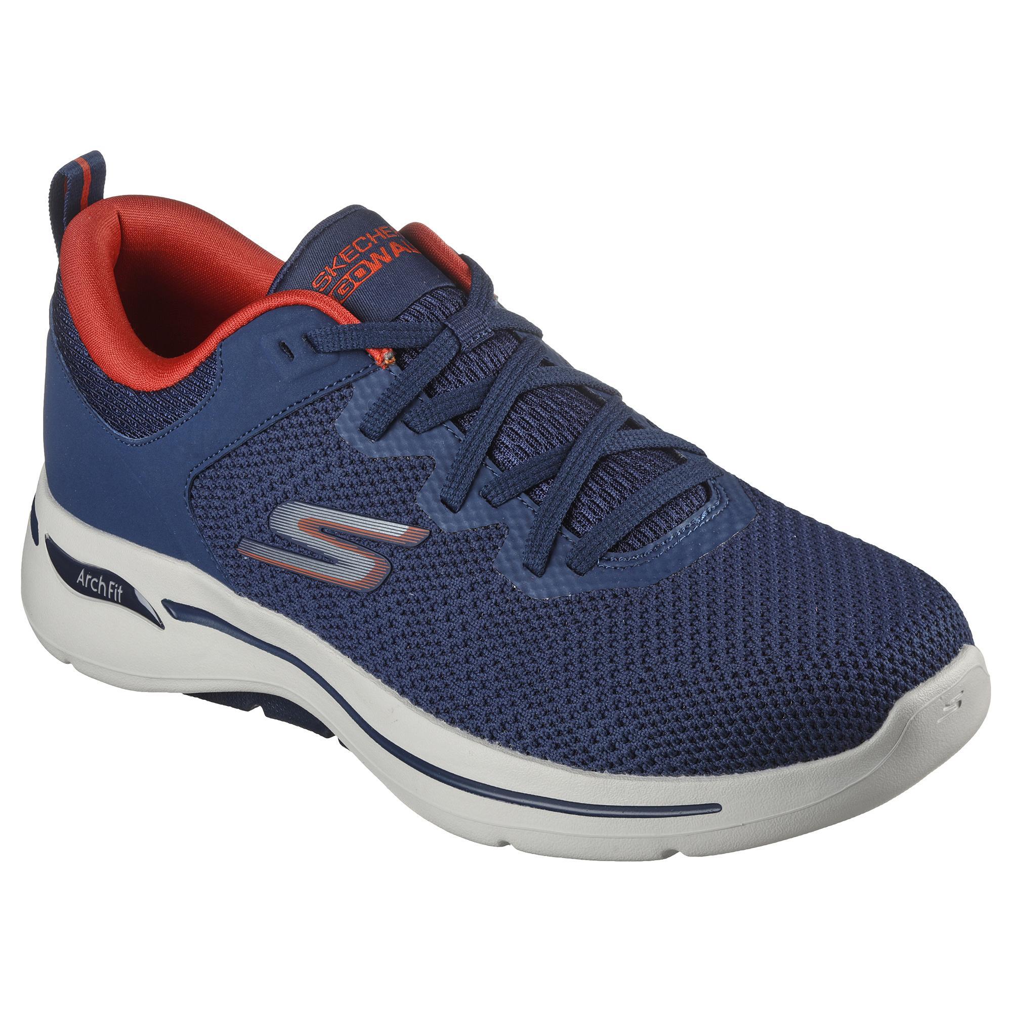 Tênis Skechers Masculinos Go Walk Arch Fit Azul 2/5