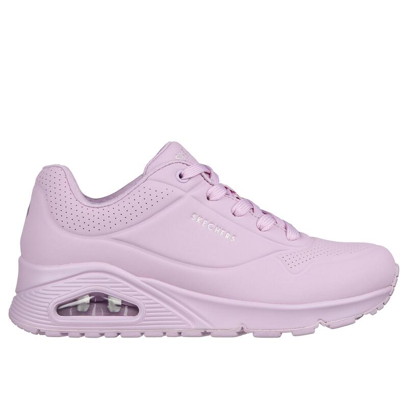 Zapatillas Deportivas Caminar Mujer Skechers 177125_LAV Rosas con Cordones