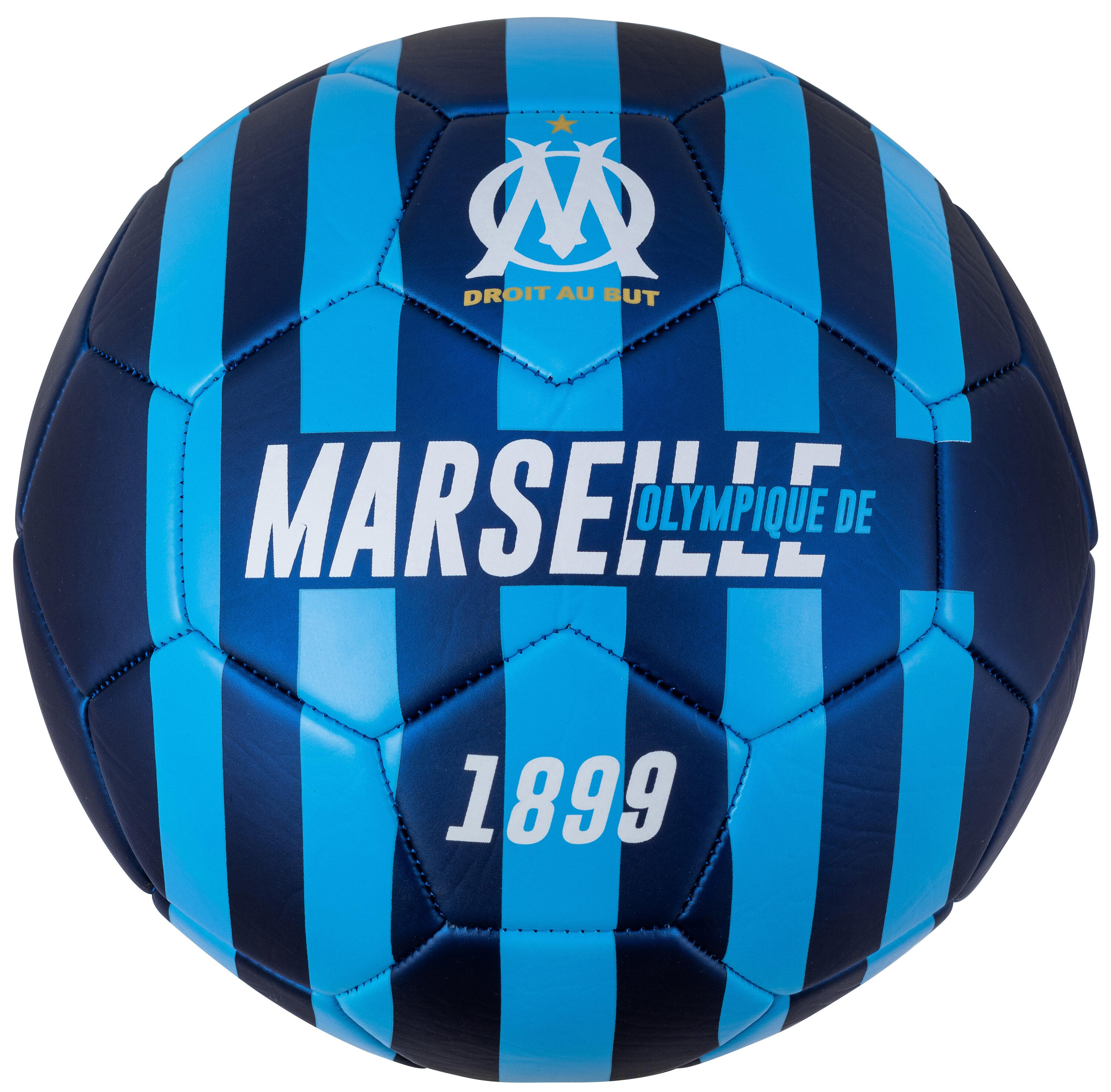 Ballon De Beach Soccer Olympique De Marseille – Taille 5, Néoprène Et Caoutchouc, Collection Officielle OM, Souple Et Adapté à Toutes Les Surfaces, Cadeau Parfait Pour Les Fans