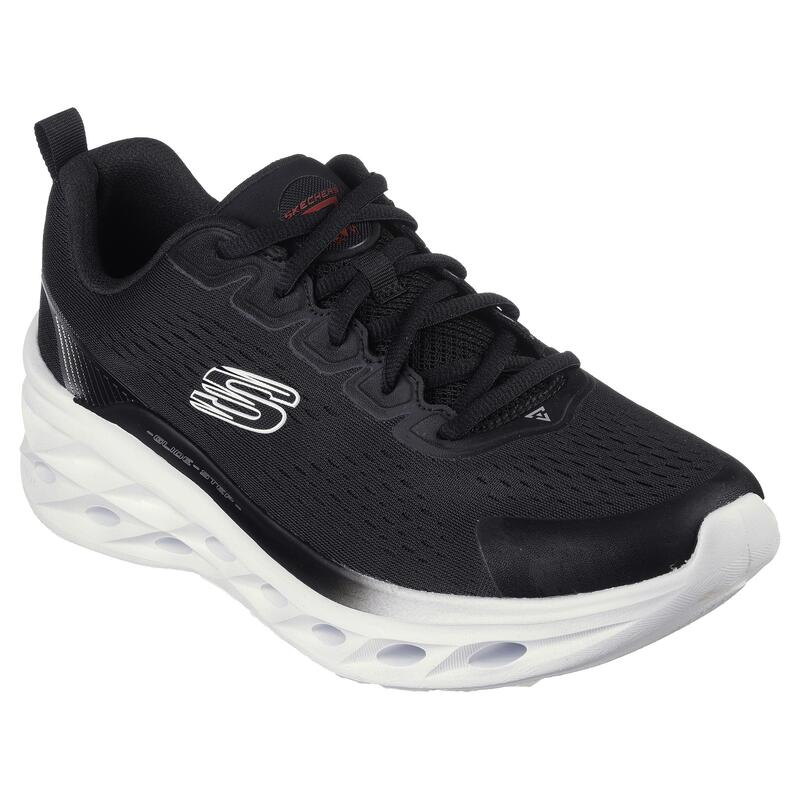 Zapatillas Deportivas Caminar Hombre Skechers 232634_BKW Negras con Cordones