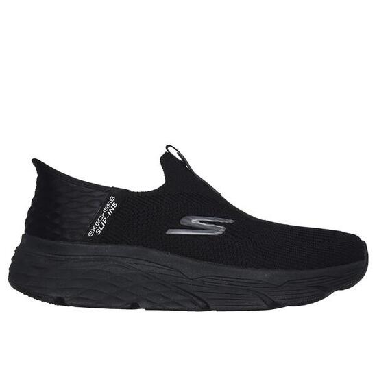 Zapatillas Deportivas Caminar Hombre Skechers 220389_BBK Negras sin Cordones