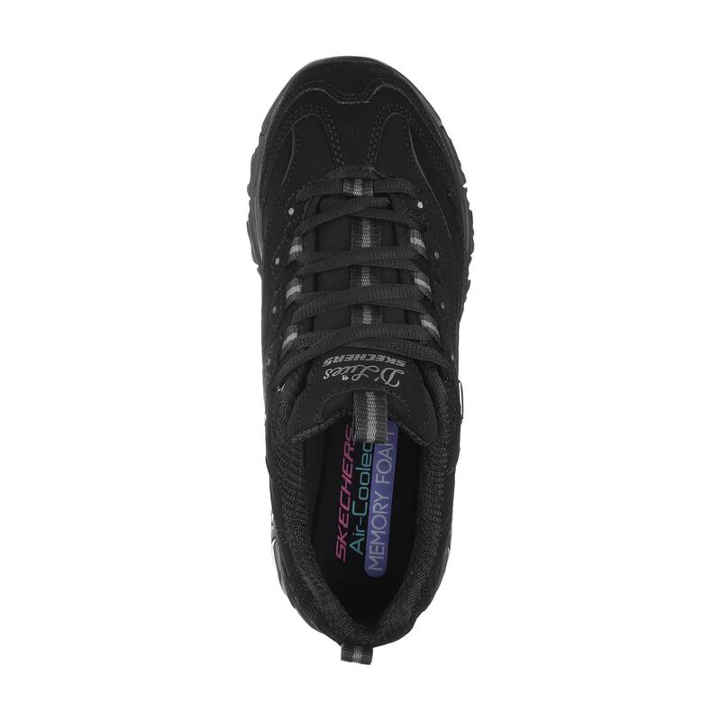 Zapatillas Deportivas Caminar Mujer Skechers 11949_BBK Negras con Cordones
