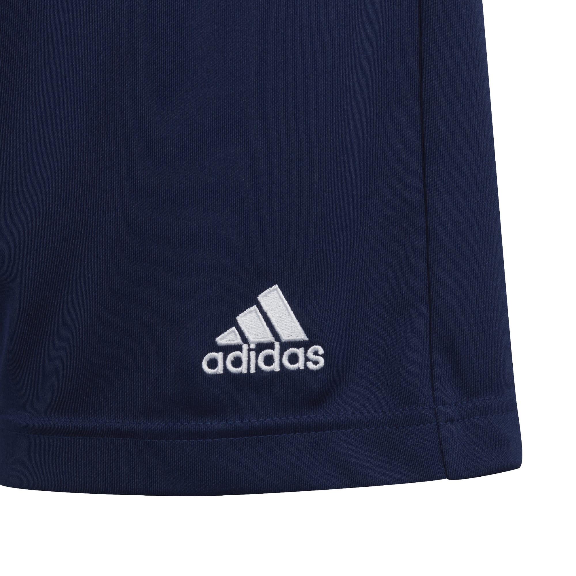 Pantaloncini calcio bambino Entrada 22, Blu ADIDAS Decathlon