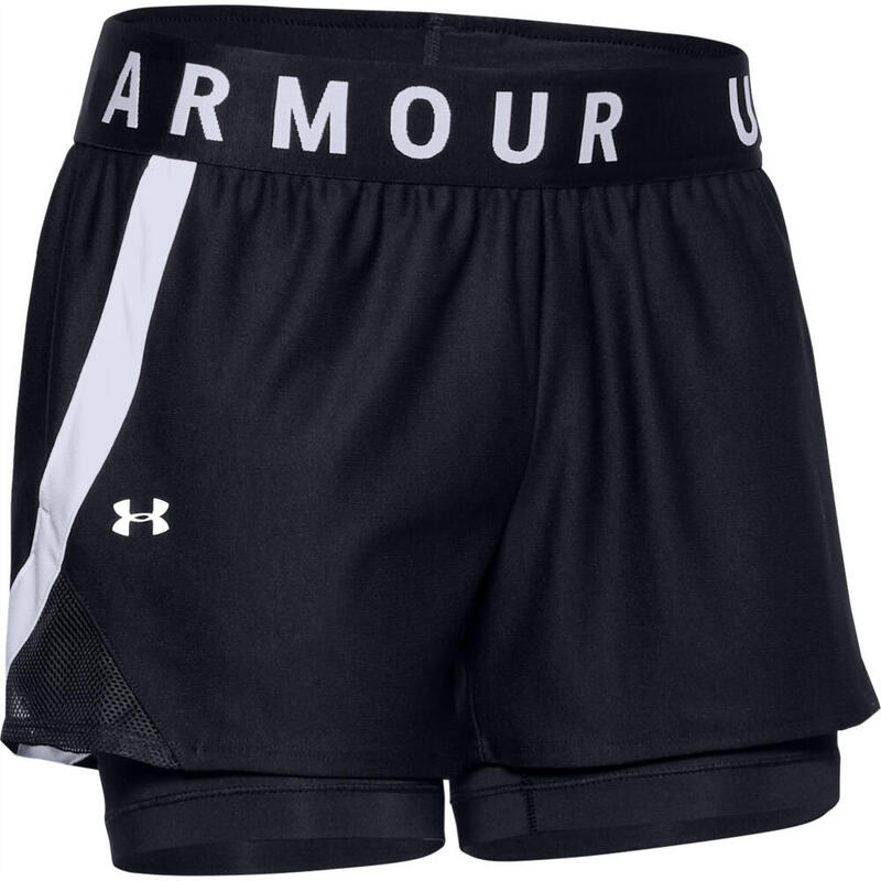 Shorts Under Armour Play Up Schwarz Dame